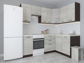 Модульная угловая кухня 1,4м*2,1м Лада (пикард) в Железногорске - zheleznogorsk.mebel-nsk.ru | фото