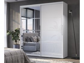 Шкаф-купе Крафт-6 2,0м (белый) в Железногорске - zheleznogorsk.mebel-nsk.ru | фото