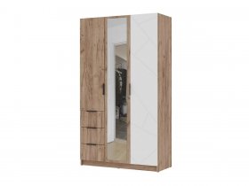 Шкаф трехстворчатый 1200 ШК-03 Орегон в Железногорске - zheleznogorsk.mebel-nsk.ru | фото